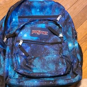 JanSport Cosmic Blue Backpack